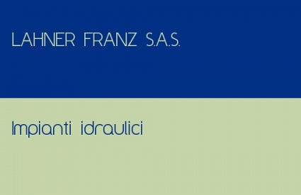 LAHNER FRANZ S.A.S.