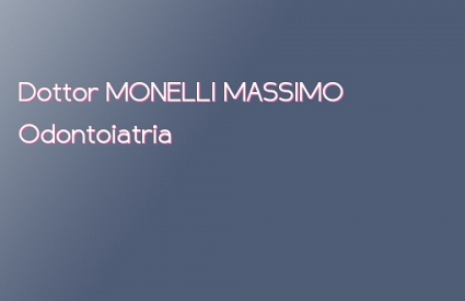 Dottor MONELLI MASSIMO