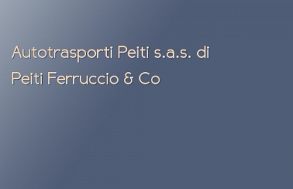 Autotrasporti Peiti s.a.s. di Peiti Ferruccio & Co