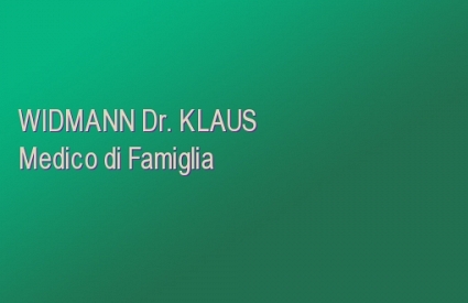 WIDMANN Dr. KLAUS