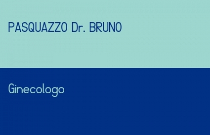 PASQUAZZO Dr. BRUNO