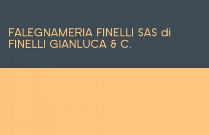 FALEGNAMERIA FINELLI SAS di FINELLI GIANLUCA & C.