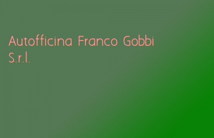 Autofficina Franco Gobbi S.r.l.