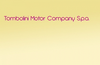 Tombolini Motor Company S.p.a.