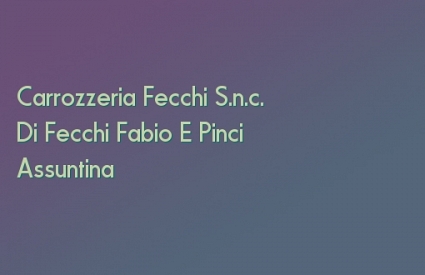 Carrozzeria Fecchi S.n.c.
