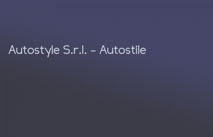Autostyle S.r.l. - Autostile