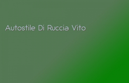 Autostile Di Ruccia Vito