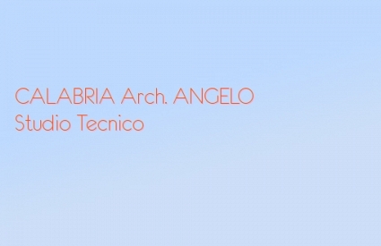 CALABRIA Arch. ANGELO
