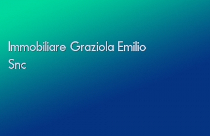 Immobiliare Graziola Emilio Snc