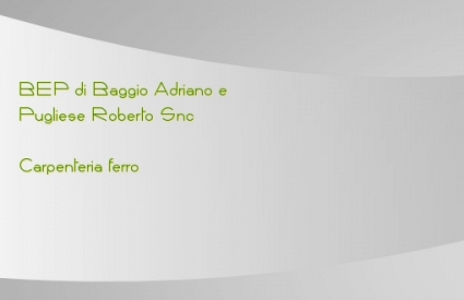 BEP di Baggio Adriano e Pugliese Roberto Snc