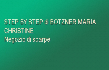 STEP BY STEP di BOTZNER MARIA CHRISTINE