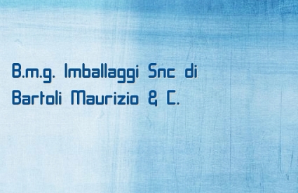 B.m.g. Imballaggi Snc di Bartoli Maurizio & C.