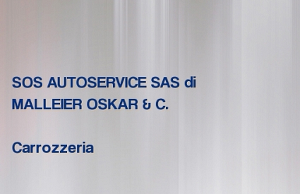 SOS AUTOSERVICE SAS di MALLEIER OSKAR & C.