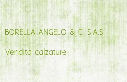 BORELLA ANGELO & C. S.A.S.