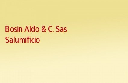 Bosin Aldo & C. Sas