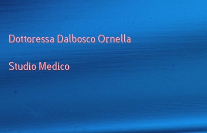 Dottoressa Dalbosco Ornella