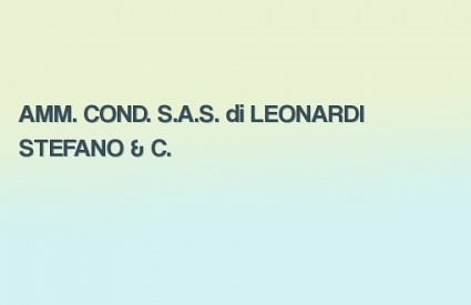 AMM. COND. S.A.S. di LEONARDI STEFANO & C.