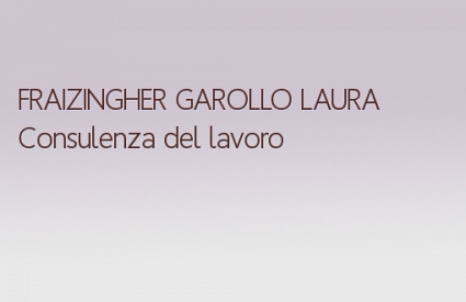 FRAIZINGHER GAROLLO LAURA