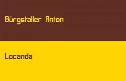 Bürgstaller Anton