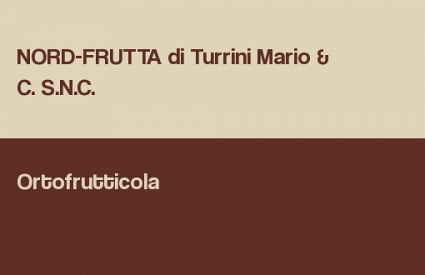 NORD-FRUTTA di Turrini Mario & C. S.N.C.