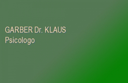 GARBER Dr. KLAUS