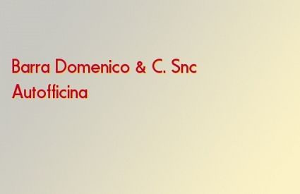Barra Domenico & C. Snc