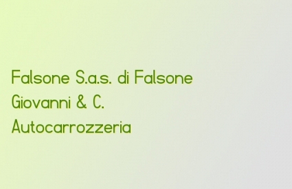Falsone S.a.s. di Falsone Giovanni & C.