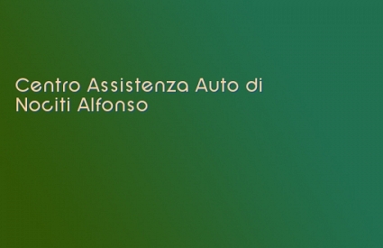 Centro Assistenza Auto di Nociti Alfonso