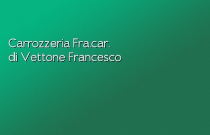 Carrozzeria Fra.car.