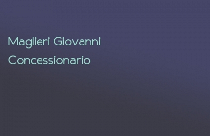 Maglieri Giovanni