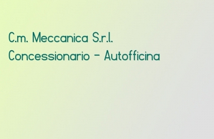 C.m. Meccanica S.r.l.